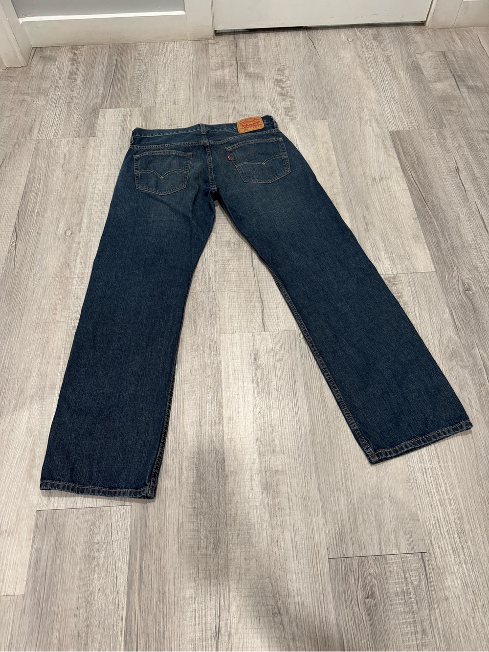 Levi's 569 Men's Jeans 32x32 Straight 100%cotton - Picture 3 of 14